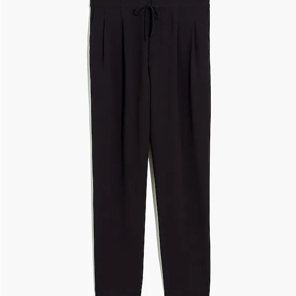 Madewell Drapey Drawstring Paperbag Pants - Picture 3 of 3